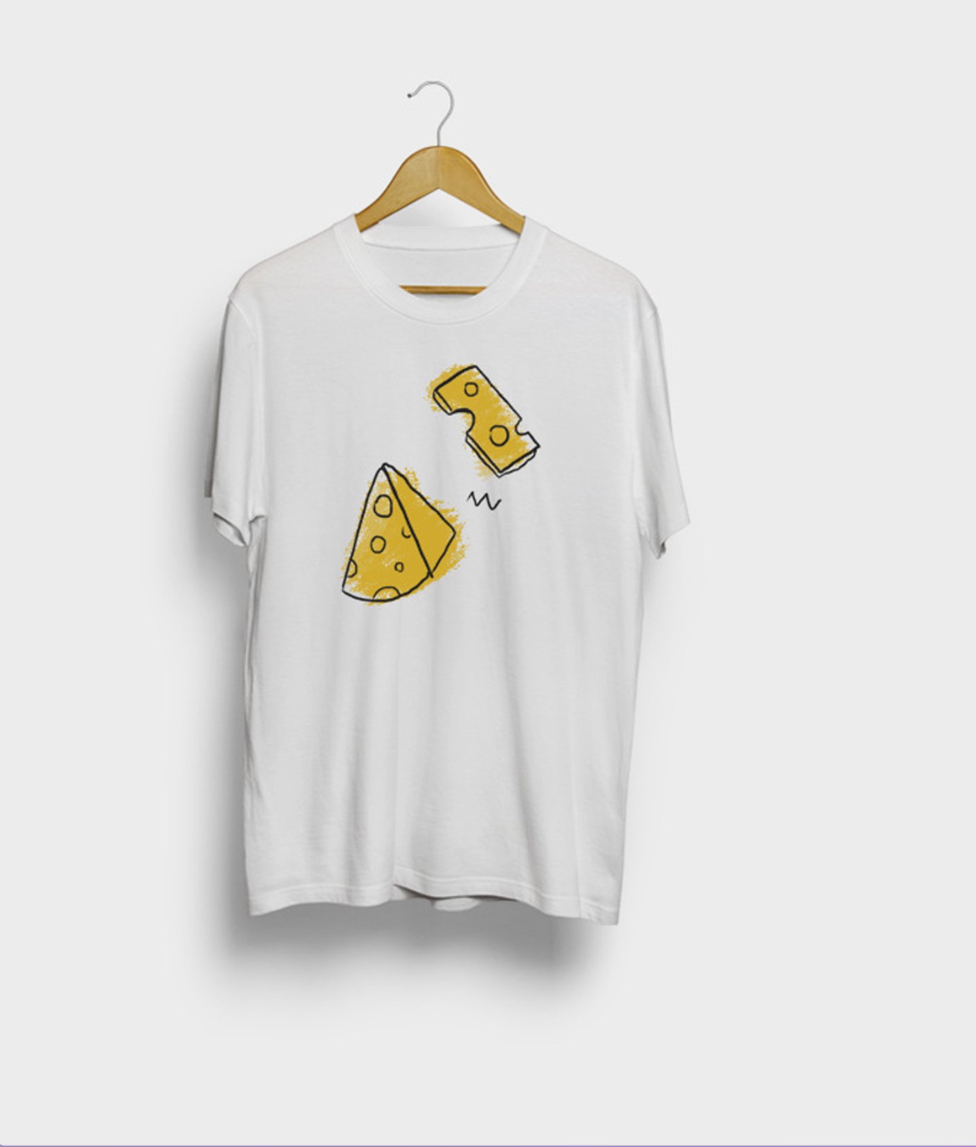 Remera queso